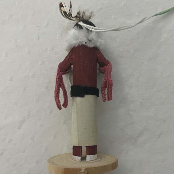 🎄 3 Kachina dolls, signed R Grey - Picture 6 of 15